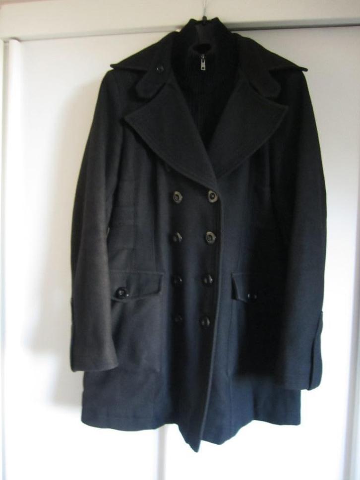 Street One winterjas wol maat 40 zwart, Kleding | Dames, Jassen | Winter, Zo goed als nieuw, Maat 38/40 (M), Zwart, Ophalen of Verzenden