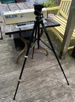 Nette Slik 512QF Statief in Originele Doos - camera vintage, Ophalen of Verzenden, Zo goed als nieuw, Minder dan 150 cm, Driepoot