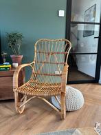 Vintage Rotan Fauteuil - Goede Staat!, Ophalen, Gebruikt, Riet of Rotan