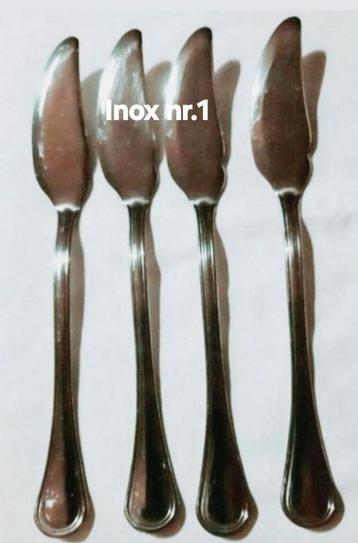 Inox Italy Y Dable bewerkte messen boter vismessen beschikbaar voor biedingen