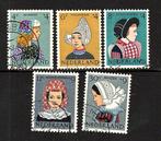 569 Nvph 747-751 kinderzegels 1960 gebruikt zie scan., Postzegels en Munten, Postzegels | Nederland, Ophalen of Verzenden, Na 1940