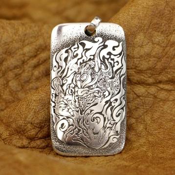 Nirvana in Fire Prajna - 925 zilver beschikbaar voor biedingen