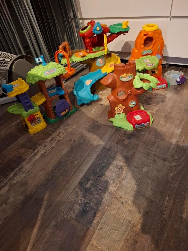 Grote Zoof Zoof Dieren Collectie, Kinderen en Baby's, Speelgoed | Babyspeelgoed, Gebruikt, Overige typen, Met geluid, Ophalen