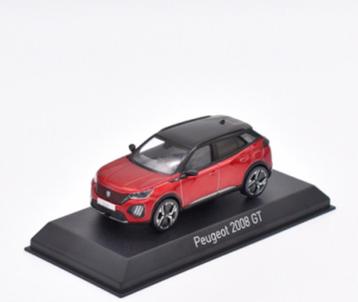 Peugeot 2008 GT 2024 Elixir Rood Schaal 1/43 Norev 472873 beschikbaar voor biedingen