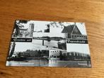 C130) Groeten uit Papendrecht Merwede postkantoor brandweer, Verzamelen, Ophalen of Verzenden, Voor 1920, Zuid-Holland