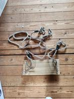 Houten Schommel met Touw, Ophalen of Verzenden, Gebruikt, Schommel, Aanbouwonderdeel