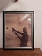 Batik painting uit Java, Huis en Inrichting, Ophalen, Overige materialen, Zo goed als nieuw, 75 cm of meer