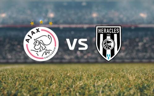 Tickets Ajax - Heracles te koop!, Tickets en Kaartjes, Sport | Voetbal, Drie personen of meer, Augustus