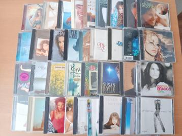 35 Originele CD's van diverse Power Girls beschikbaar voor biedingen