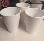 IKEA PAPAJA flower pot, 3 st / bloempotten, Tuin en Terras, Bloempotten, Ophalen, Gebruikt, Rond, Aardewerk