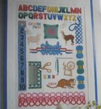 Borduurpatroon  Merklap  Lama - Schaap en Poes  nr 3354, Verzenden, Nieuw, Handborduren, Patroon