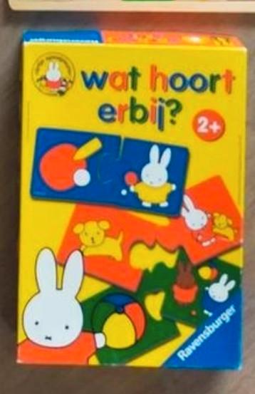 Nijntje Puzzel - Wat hoort erbij? beschikbaar voor biedingen