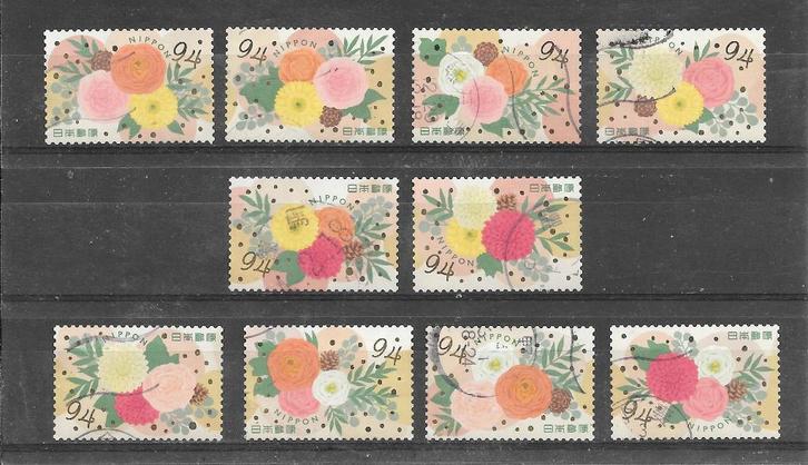 Japan 2021 gestempelde 94 yen serie, Postzegels en Munten, Postzegels | Azië, Gestempeld, Oost-Azië, Verzenden