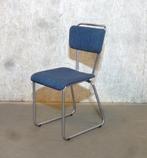 4 Retro vintage design eetkamerstoelen stoelen Gispen 114, Metaal, Overige kleuren, Retro gispen bauhaus vintage, Ophalen of Verzenden