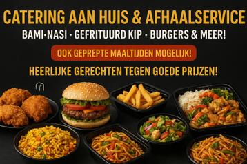  Catering aan huis & afhaalservice – goede prijzen! beschikbaar voor biedingen