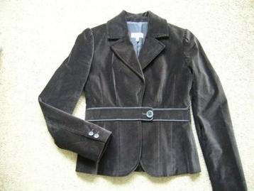 WE donkerbruin colbert / jasje mt 36 nog nieuw beschikbaar voor biedingen