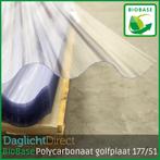 BioBase polycarbonaat golfplaten 177/51 | Duurzaam & Bewust, Kunststof, Overige kleuren, Verzenden, Nieuw