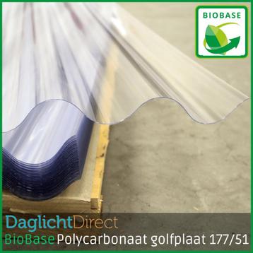 BioBase polycarbonaat golfplaten 177/51 | Duurzaam & Bewust beschikbaar voor biedingen