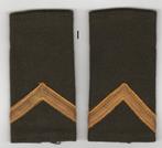 Set rangen epauletten Sergeant (I), Embleem of Badge, Nederland, Landmacht, Verzenden