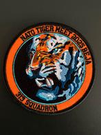 RNLAF 313 squadron Nato tiger patch (velcro), Ophalen of Verzenden, Luchtmacht, Nederland, Embleem of Badge