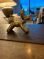 Leuk design hondje goudkleur, Ophalen of Verzenden, Zo goed als nieuw, Overige materialen, Minder dan 25 cm