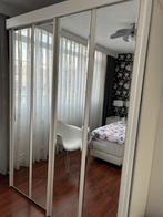 Schuifdeurkast met spiegeldeuren, Huis en Inrichting, Kasten | Kledingkasten, Ophalen, Zo goed als nieuw, 200 cm of meer, 150 tot 200 cm