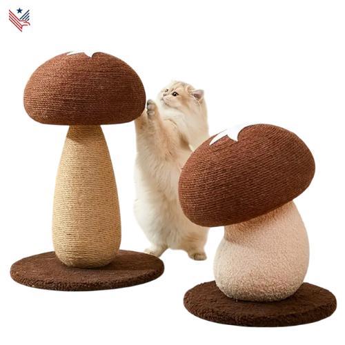 Paddestoel Kattenkrabpaal ? Duurzame krabtoren, Dieren en Toebehoren, Krabmeubelen, Nieuw, Krabpaal, Verzenden