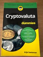 Krijn Soeteman - Cryptovaluta voor Dummies, Ophalen of Verzenden, Zo goed als nieuw, Krijn Soeteman, Overige onderwerpen