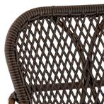 DAX terrasstoel | bamboe look | donkerbruin, Ophalen of Verzenden, Nieuw, Bruin, Vijf, Zes of meer stoelen