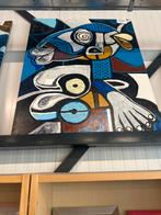 Abstract Schilderij - Kunstenaar Harold Scheffer, Ophalen