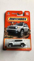 Matchbox 2019 JEEP RENEGADE  nieuw op lange USA kaart, Nieuw, Ophalen of Verzenden, Auto