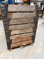 Vintage Van Gend en Loos Pallet Randen (4x), Doe-het-zelf en Verbouw, Kratten en Dozen, Ophalen, Gebruikt