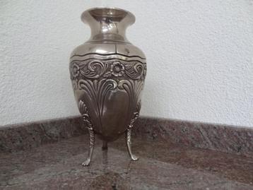 siervaas bloemenvaas vaas  chroom art deco beschikbaar voor biedingen