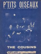 Mu142 bladmuziek -- p;tits oiseaux --- the cousins  -, Muziek en Instrumenten, Bladmuziek, Ophalen of Verzenden, Gebruikt, Artiest of Componist