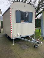 Nette Weiro schaftwagen met tafel, stoelen, kast + radiator, Doe-het-zelf en Verbouw, Bouwketen en Schaftketen, Ophalen, Zo goed als nieuw