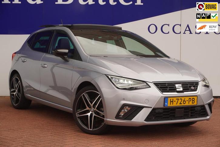 Seat Ibiza 1.0 TSI 116PK FR Business Intense+Pano-dak+Xenon+, Auto's, Seat, Bedrijf, Te koop, Ibiza, ABS, Achteruitrijcamera, Adaptive Cruise Control