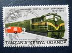 Postzegels treinen Kenia Uganda Tanzania 1974 - nr 280., Postzegels en Munten, Postzegels | Afrika, Ophalen of Verzenden, Tanzania
