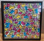 Keith Haring radiant babies baby's incl lijst met plexiglas, Verzamelen, Posters, Met lijst, Ophalen of Verzenden, Zo goed als nieuw