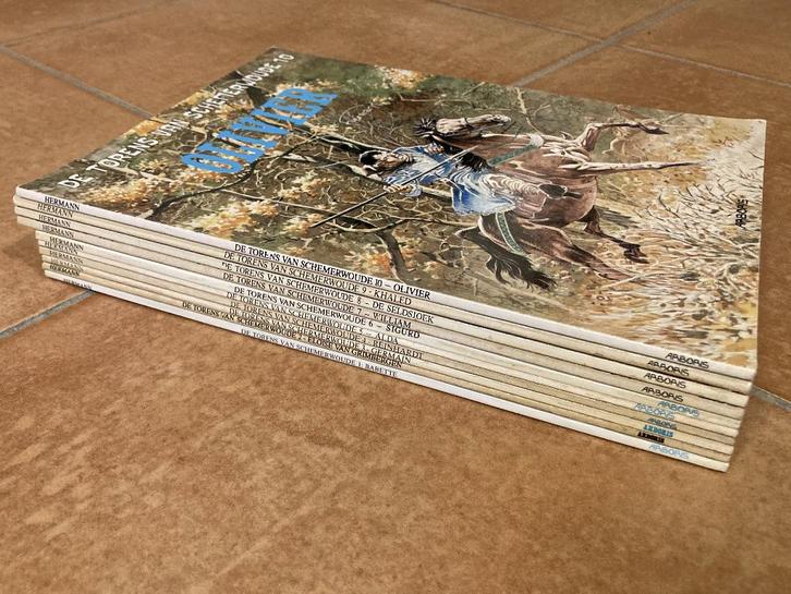 Torens van Schemerwoude - Nrs. 1 t/m 10 - ZGAN - Eerste druk, Boeken, Stripboeken, Zo goed als nieuw, Meerdere stripboeken, Ophalen of Verzenden