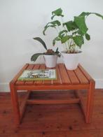 Vintage Lattentafel / Salontafel / Bijzettafel retro, Ophalen, Huis en Inrichting