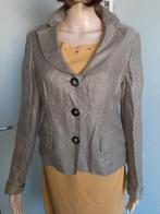 XANDRES 100% linnen blazer jasje maat 40 ., Maat 38/40 (M), Bruin, Ophalen of Verzenden, Zo goed als nieuw