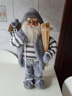 Leuke kerst-man van 50 cm hoog met ski's., Ophalen of Verzenden, Zo goed als nieuw