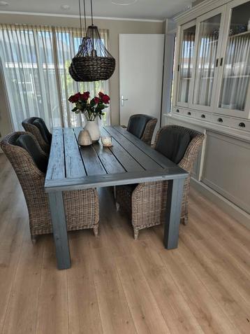 4 Seasons teak tuintafel met 4 stoelen serie Brighton  beschikbaar voor biedingen