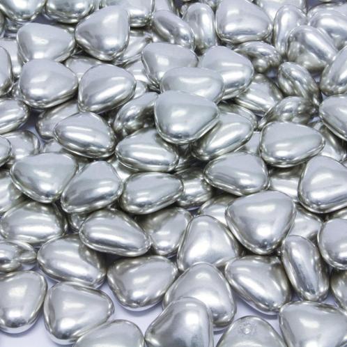 Snoephartjes voor bedankjes - Hartjes goud en zilver, Diversen, Levensmiddelen, Ophalen of Verzenden