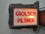 GROLSCH VERZAMELAARS OPGELET VOLGENDE WEEK ZONDAG GROENLO, Ophalen, Zo goed als nieuw, Reclamebord, Plaat of Schild, Grolsch