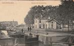 groningen- sluizen damsterdiep 1907, Verzamelen, Ansichtkaarten | Nederland, Ophalen of Verzenden, Voor 1920, Groningen
