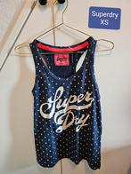 Tanktop Superdry XS, Kleding | Dames, Tops, Maat 34 (XS) of kleiner, Blauw, Superdry, Zonder mouw