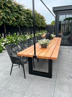 Op maat gemaakte Douglas buitentafel, Ophalen, Zo goed als nieuw, Hout