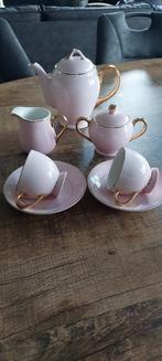 Roze koffie servies, Ophalen of Verzenden