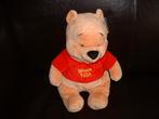 NICOTOY DISNEY BEER WINNIE THE POOH VELOURS GEEL MET, Ophalen of Verzenden, Nieuw, Overige typen